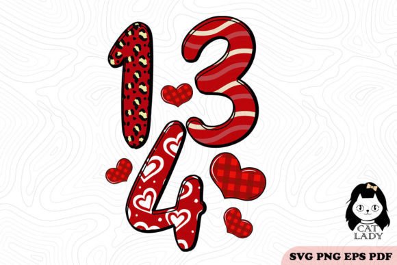 143 Valentine SVG PNG Sublimation